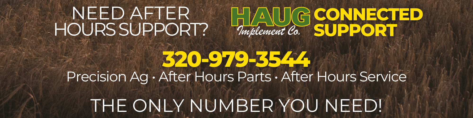 Hours Litchfield Haug Implement Co. Willmar Minnesota
